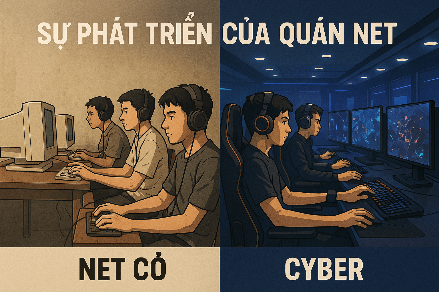 Thị trường quán net: Đã qua thời “vàng son”?